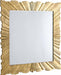Meridian Furniture - Golda Mirror in Gold Leaf - 447-M - GreatFurnitureDeal