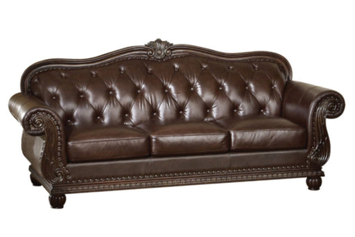 Acme Furniture - Anondale Top Grain Leather Sofa in Espresso Finish - 15030 - GreatFurnitureDeal