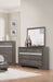 Homelegance - Luster Dresser With Mirror in Gray - 1505-DM - GreatFurnitureDeal