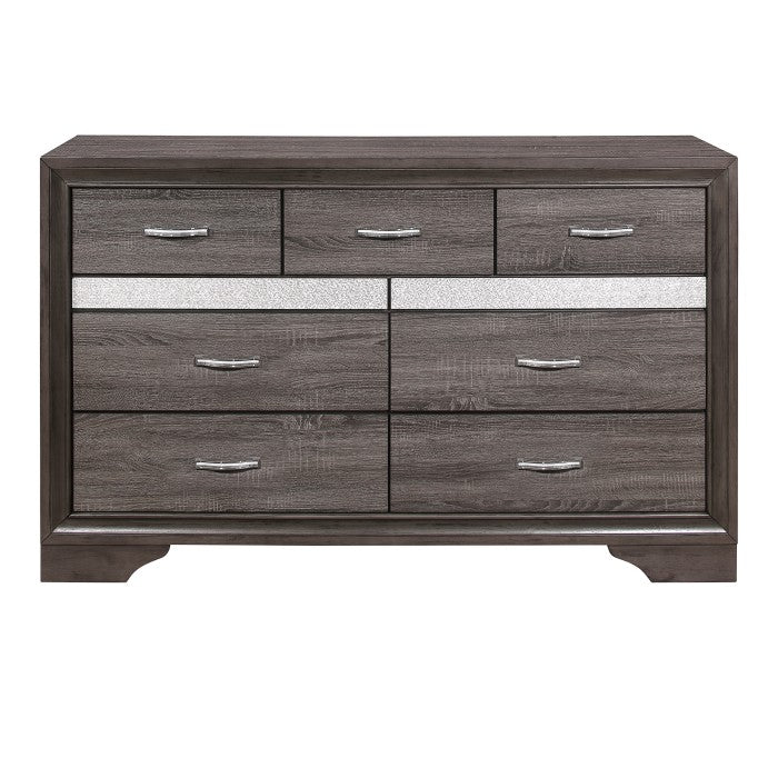 Homelegance - Luster Dresser in Gray - 1505-5 - GreatFurnitureDeal