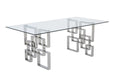 Mariano Furniture - Dining Table in Stainless Steel - BQ-D221-DT - GreatFurnitureDeal