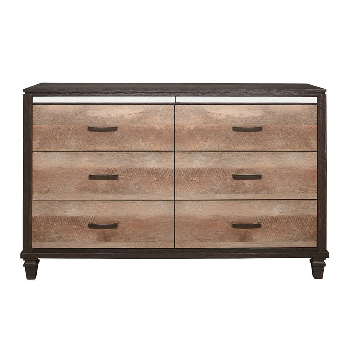 Homelegance - Danridge Dresser in Brown - 1518-5 - GreatFurnitureDeal