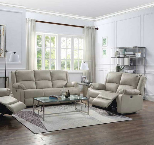 Acme Furniture - Zuriel 2 Piece Living Room Set in Beige - 54610-11 - GreatFurnitureDeal