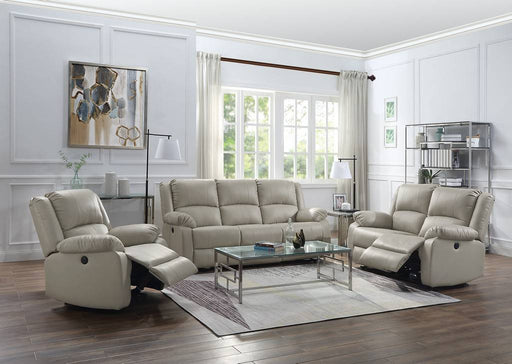 Acme Furniture - Zuriel 3 Piece Living Room Set in Beige - 54610-11-12 - GreatFurnitureDeal