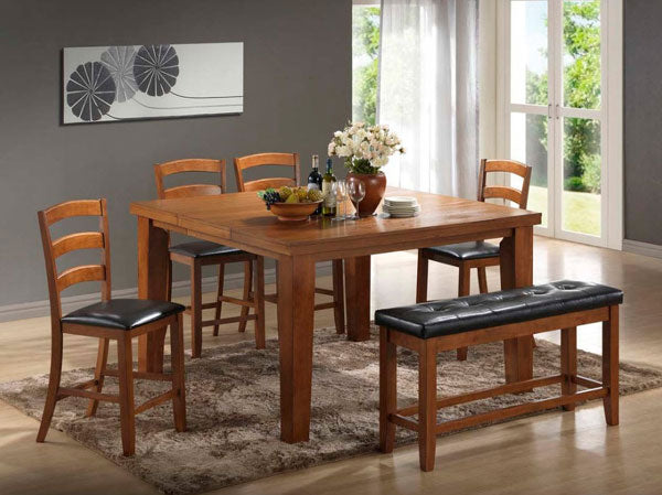 Myco Furniture - Adobe 6 Piece Counterheight Dining Room Set - AD110PT-6SET - GreatFurnitureDeal