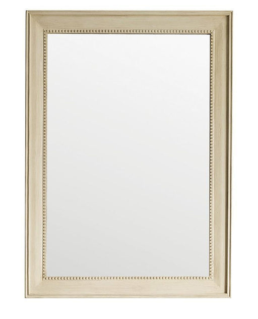 James Martin Furniture - Bristol 29" Rectangular Mirror, Vintage Vanilla - 157-M29-VV - GreatFurnitureDeal