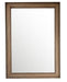 James Martin Furniture - Bristol 29" Rectangular Mirror, White Washed Walnut - 157-M29-WW