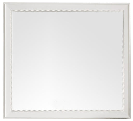 James Martin Furniture - Bristol 44" Rectangular Mirror, Bright White - 157-M44-BW - GreatFurnitureDeal