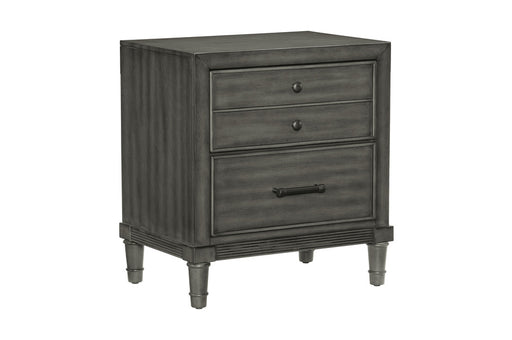 Homelegance - Wittenberry Night Stand in Gray - 1573-4 - GreatFurnitureDeal