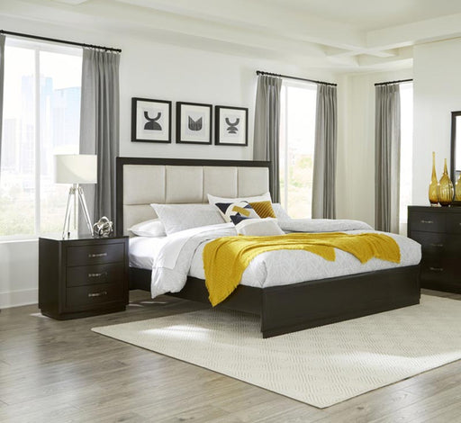 Homelegance - Hodgin 3 Piece California King Platform Bedroom Set in Dark Charcoal - 1575K-1CK-3SET - GreatFurnitureDeal