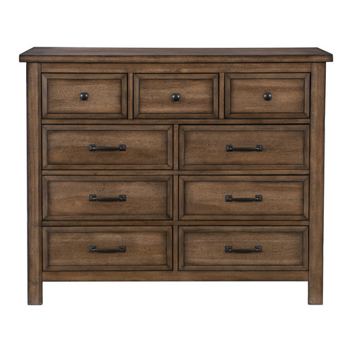 Homelegance - Brevard Dresser in Light Brown - 1584-5 - GreatFurnitureDeal
