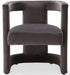 Meridian Furniture - Blair Velvet Dining-Accent Chair in Grey - 530Grey - GreatFurnitureDeal