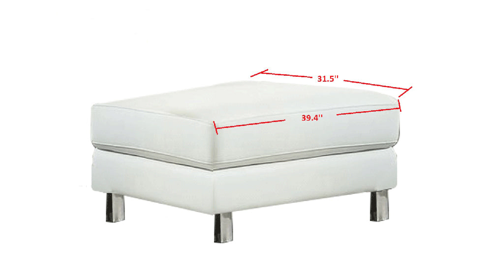 ESF Furniture - Sectional Left in Light Grey - 582-Sectional Left - GreatFurnitureDeal
