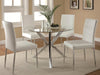 Coaster Furniture - Vance White Upholstered Side Chair Set of 4 - 120767WHT - GreatFurnitureDeal