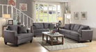 Coaster Furniture - Samuel 2 Piece Sofa Set in Charcoal - 505175-S2