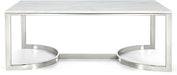 Meridian Furniture - Copley Coffee Table in Chrome - 245-C - GreatFurnitureDeal