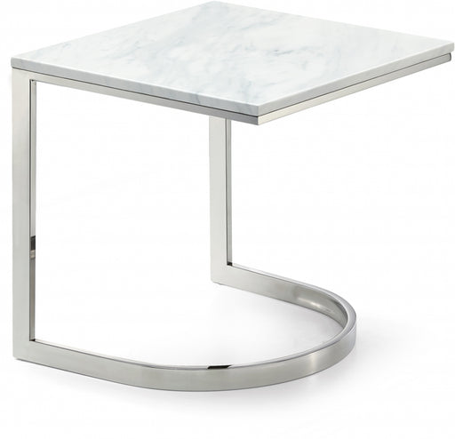 Meridian Furniture - Copley End Table in Chrome - 245-E - GreatFurnitureDeal