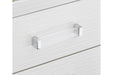 Homelegance - Tamsin 6 Piece Queen Platform Bedroom Set in White - 1616W-1-6SET - GreatFurnitureDeal