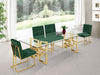 Meridian Furniture - Pierre Velvet Dining Chair in Green (Set of 2) - 714Green-C - GreatFurnitureDeal