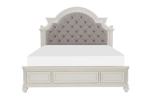 Homelegance - Baylesford Queen Bed in Antique White - 1624W-1* - GreatFurnitureDeal