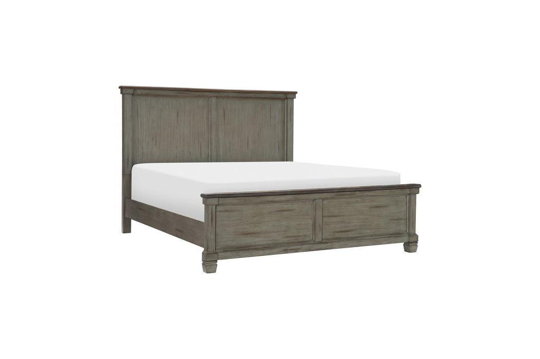 Homelegance - Weaver California King Bed in Antique Gray - 1626GYK-1CK*