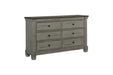 Homelegance - Weaver Dresser in Antique Gray - 1626GY-5 - GreatFurnitureDeal