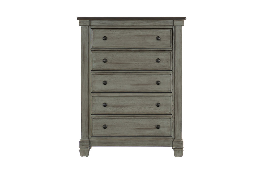Homelegance - Weaver Chest in Antique Gray - 1626GY-9 - GreatFurnitureDeal