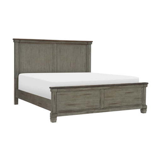 Homelegance - Weaver Eastern King Bed in Antique Gray - 1626GYK-1EK* - GreatFurnitureDeal