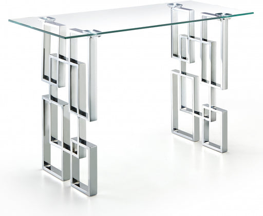 Meridian Furniture - Alexis Console Table in Chrome - 231-S - GreatFurnitureDeal