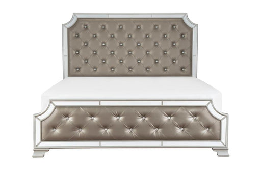 Homelegance - Avondale Queen Bed in Silver - 1646-1* - GreatFurnitureDeal