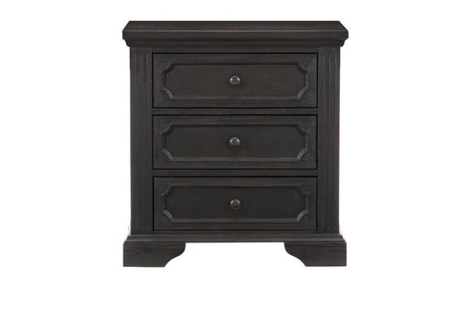 Homelegance - Bolingbrook Night Stand in Wire-Brushed Charcoal - 1647-4 - GreatFurnitureDeal