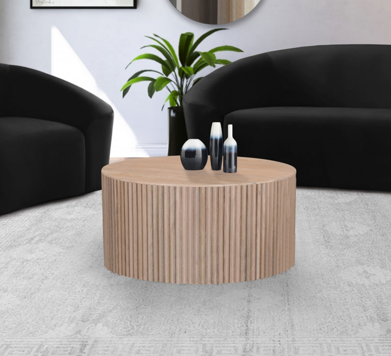 Meridian Furniture - Oakhill Coffee Table in White Oak - 276-CT