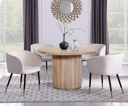 Meridian Furniture - Oakhill Dining Table in White Oak - 876-T - GreatFurnitureDeal
