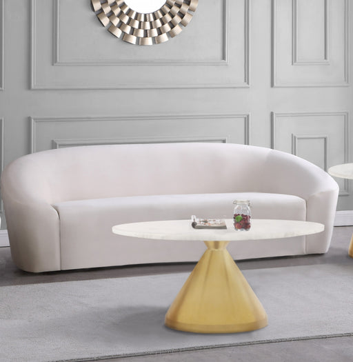 Meridian Furniture - Emery Coffee Table in Gold - 285-CT - GreatFurnitureDeal