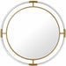 Meridian Furniture - Ghost Mirror in Gold - 453-M - GreatFurnitureDeal