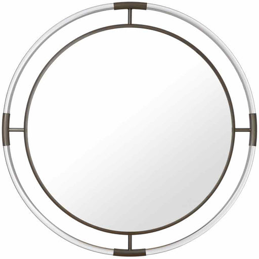 Meridian Furniture - Ghost Mirror in Brushed Silver - 454-M - GreatFurnitureDeal