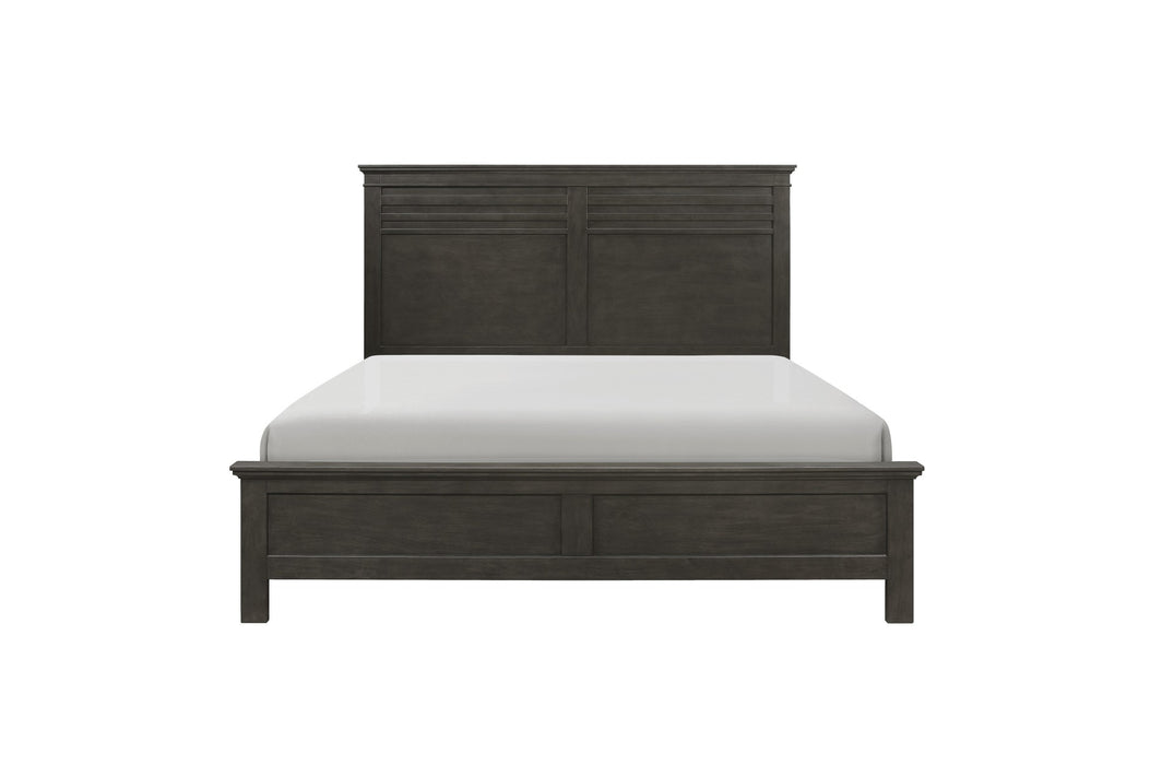 Homelegance - Blaire Farm Queen Bed in Charcoal - 1675-1* - GreatFurnitureDeal