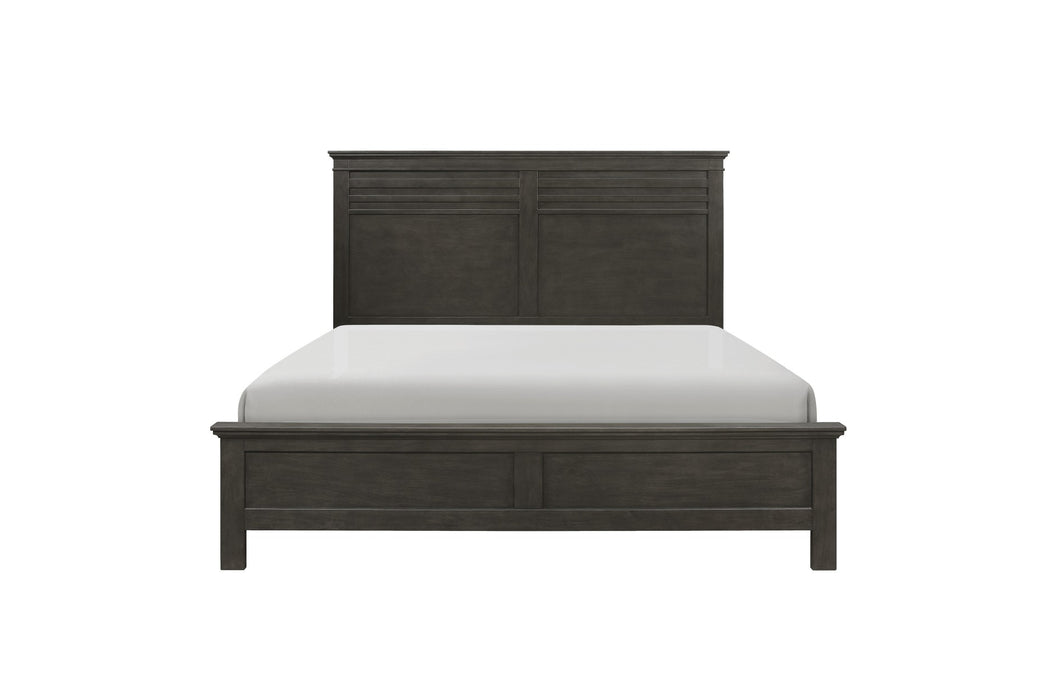 Homelegance - Blaire Farm California King Bed in Charcoal  - 1675K-1CK*