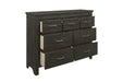 Homelegance - Blaire Farm Dresser in Charcoal  - 1675-5 - GreatFurnitureDeal