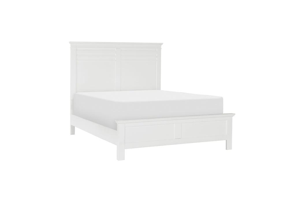 Homelegance - Blaire Farm Queen Bed in White - 1675W-1* - GreatFurnitureDeal