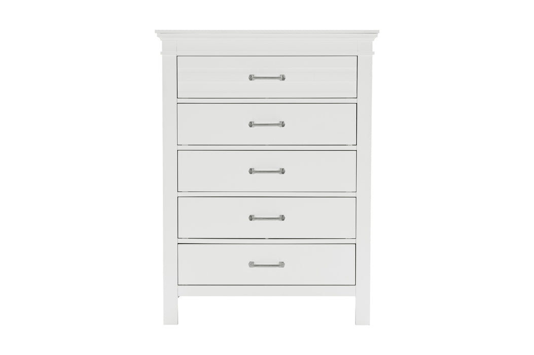 Homelegance - Blaire Farm Chest in White - 1675W-9 - GreatFurnitureDeal