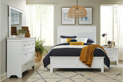 Homelegance - Blaire Farm 3 Piece California King Bedroom Set in White - 1675WK-1CK-3SET - GreatFurnitureDeal