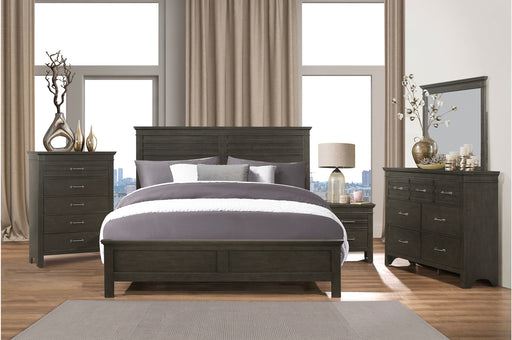 Homelegance - Blaire Farm 5 Piece California King Bedroom Set in Charcoal Gray - 1675K-1CK-5SET - GreatFurnitureDeal