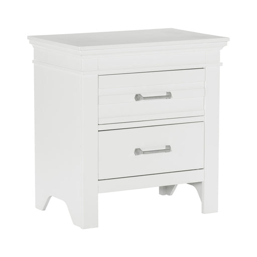 Homelegance - Blaire Farm Night Stand in White - 1675W-4 - GreatFurnitureDeal