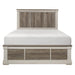 Homelegance - Arcadia California King Bed in Weathered Gray - 1677K-1CK* - GreatFurnitureDeal