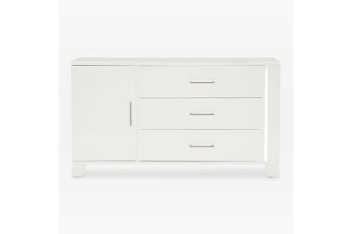 Homelegance - Kerren Dresser, LED Lighting in White High Gloss - 1678W-5 - GreatFurnitureDeal