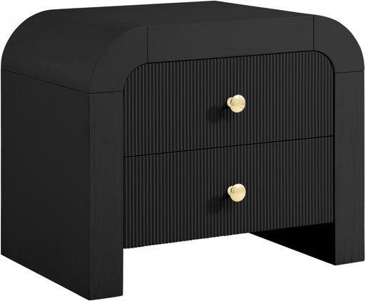 Meridian Furniture - Artisto Nightstand in Black - 888Black-NS - GreatFurnitureDeal