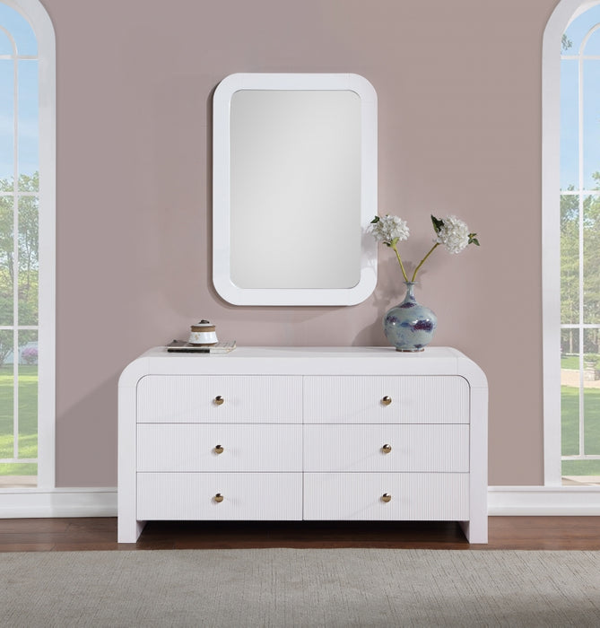Meridian Furniture - Artisto Dresser in White - 888White-D - GreatFurnitureDeal