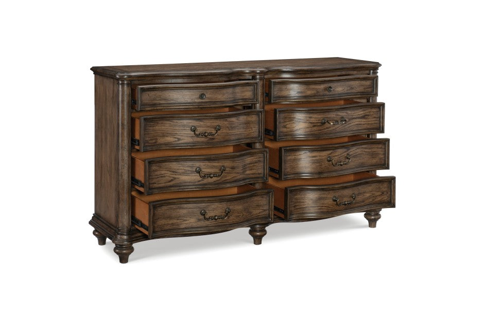 Homelegance - Heath Court Dresser in Brown Oak - 1682-D