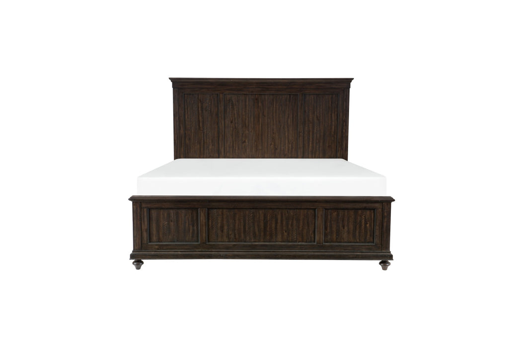 Homelegance - Cardano 3 Piece Queen Bedroom Set in Driftwood Charcoal - 1689-1-3SET